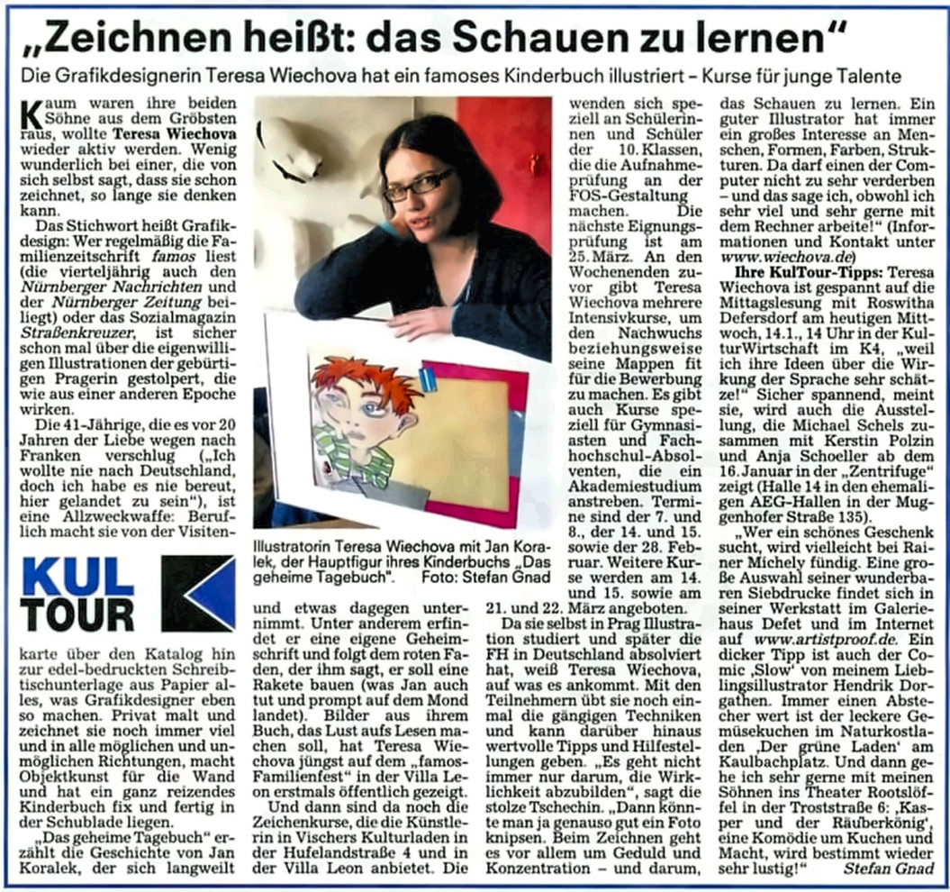 Nürnberger Nachrichten Januar 2009